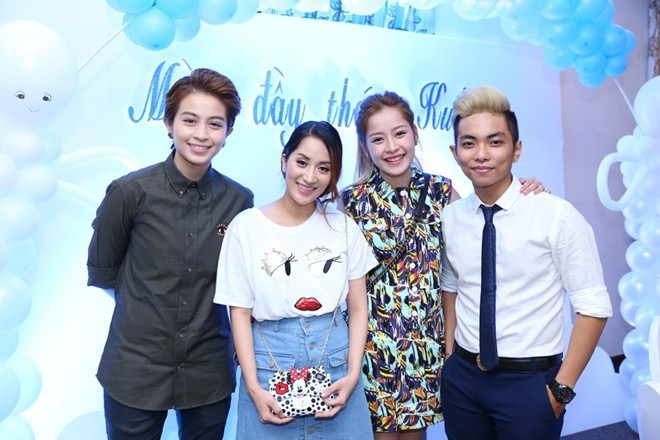 Khanh Thi Phan Hien to chuc tiec day thang cho con trai-Hinh-6